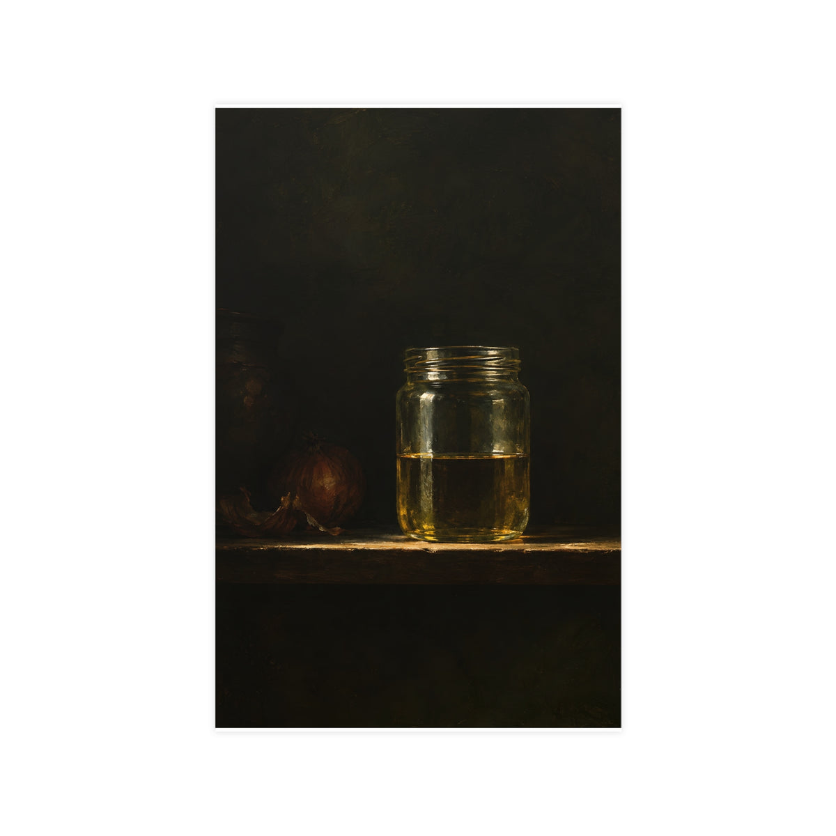 Half Full — half full, 11x17 in print