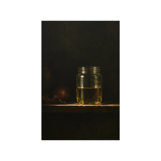 Half Full — half full, 11x17 in print
