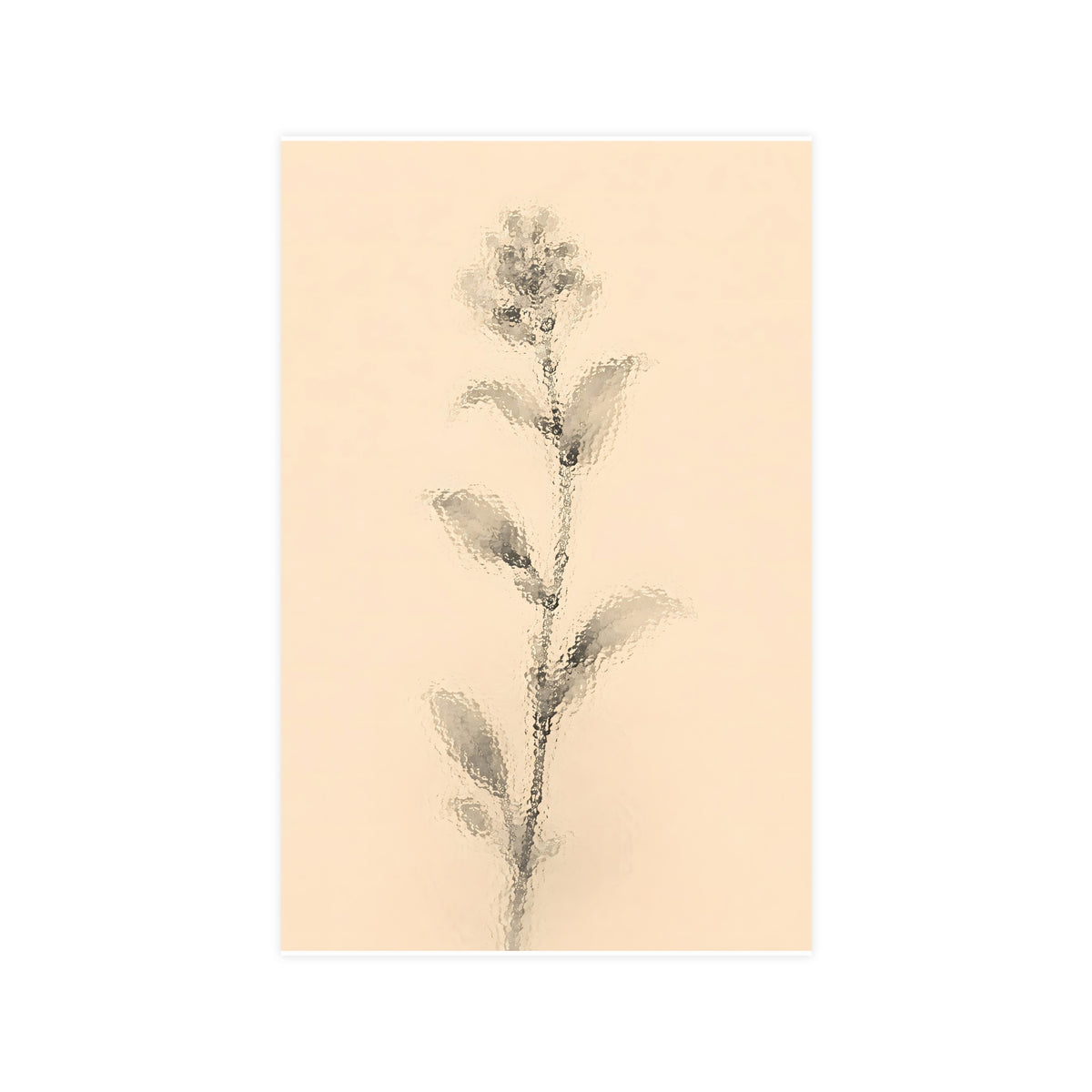 Through Frosted Glass — through frosted glass, 11x17 in print