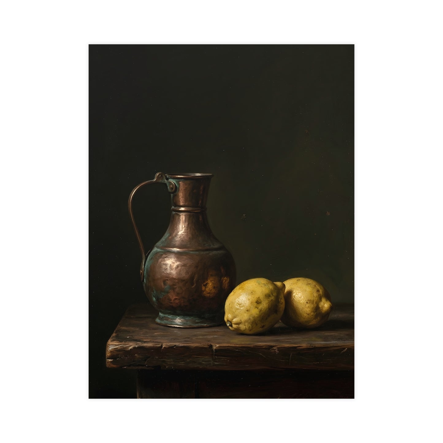 Copper and Lemons — copper and lemons, 12x18 in print