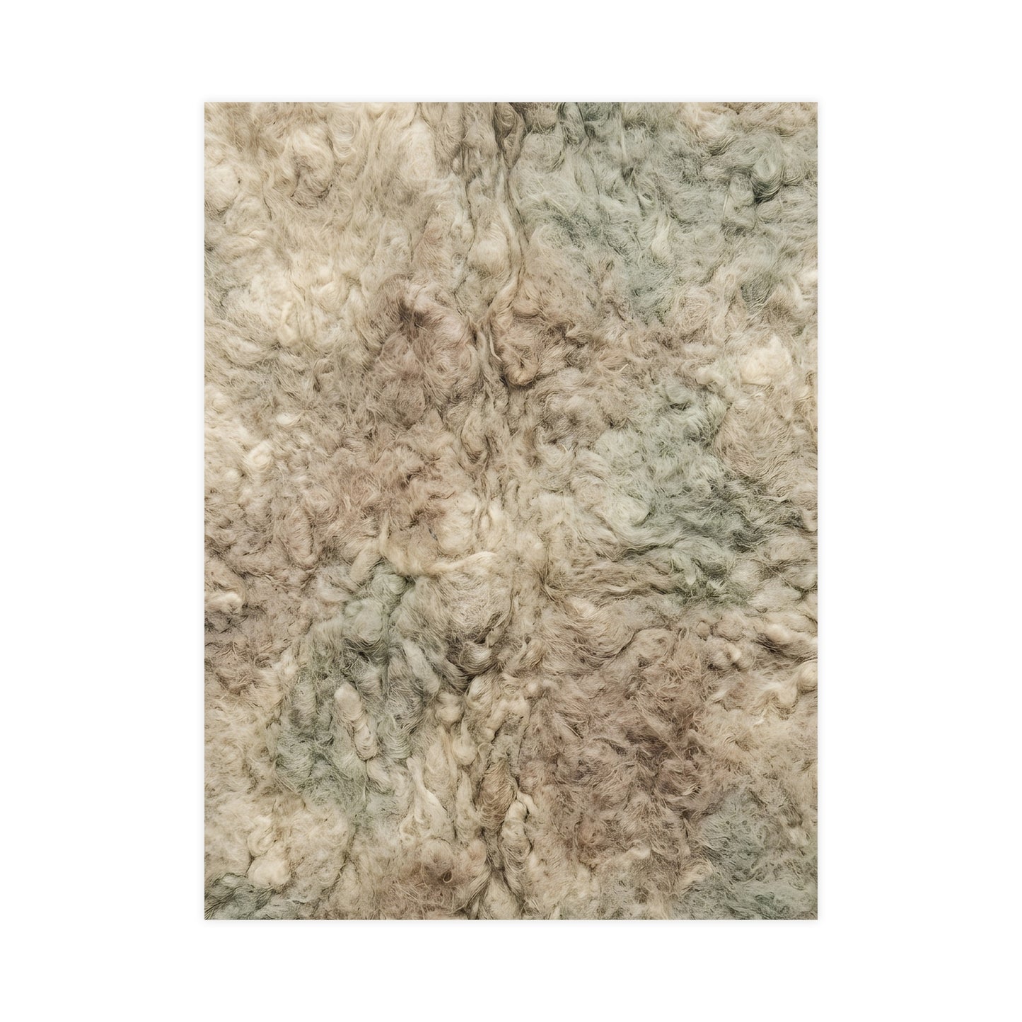 Felted Wool | Textile Study Print | Wall Art