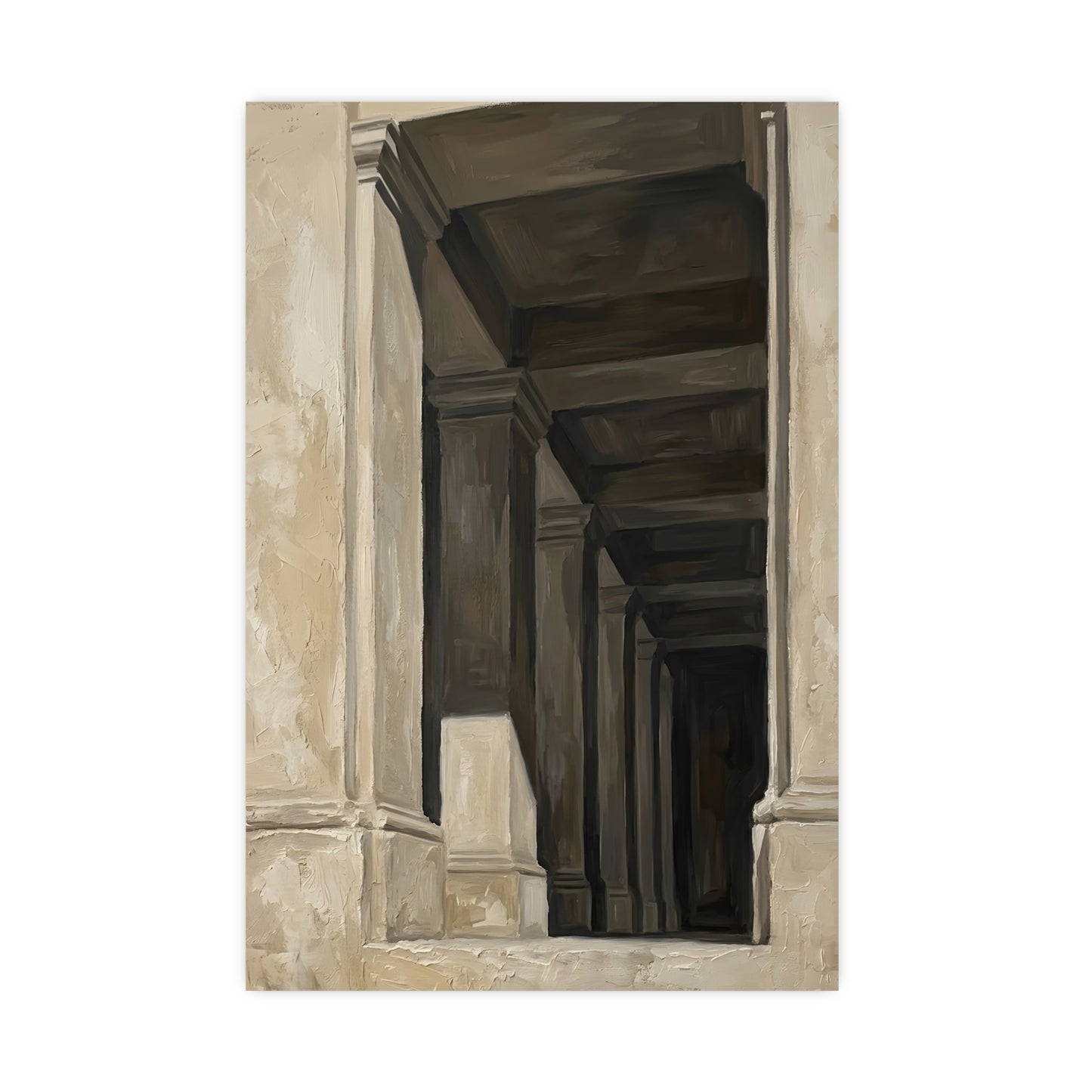 Colonnade — colonnade, 18x24 in print