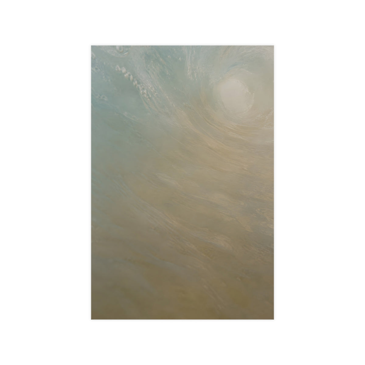 Inside the Wave — inside the wave, 12x18 in print