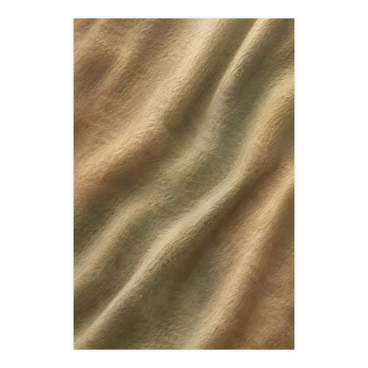Felted Wool — felted wool, 24x36 in print