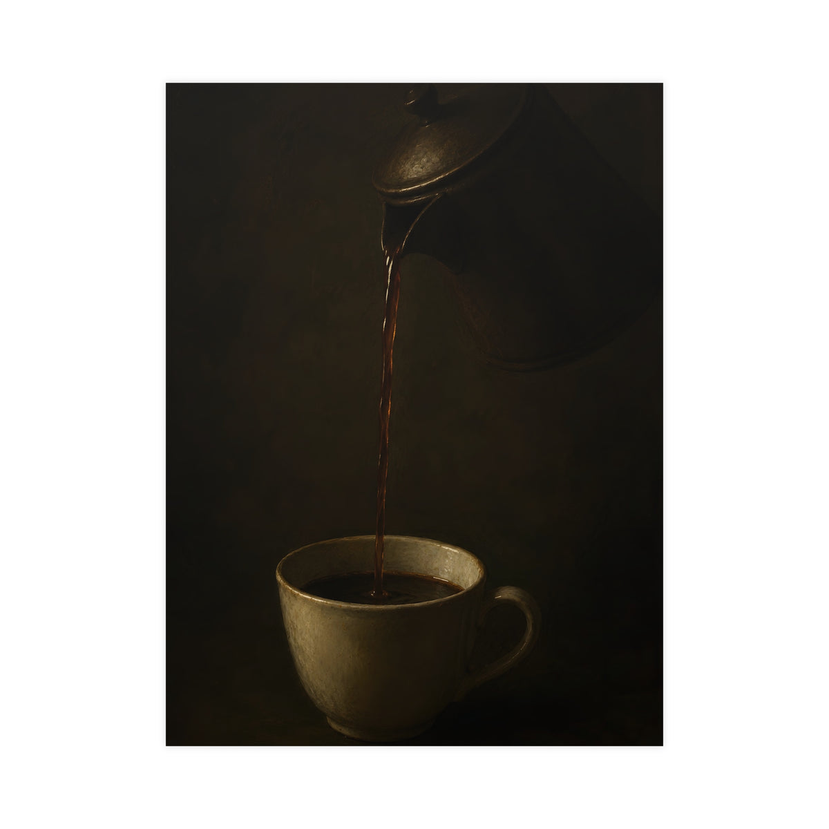 The Pour — the pour, 18x24 in print