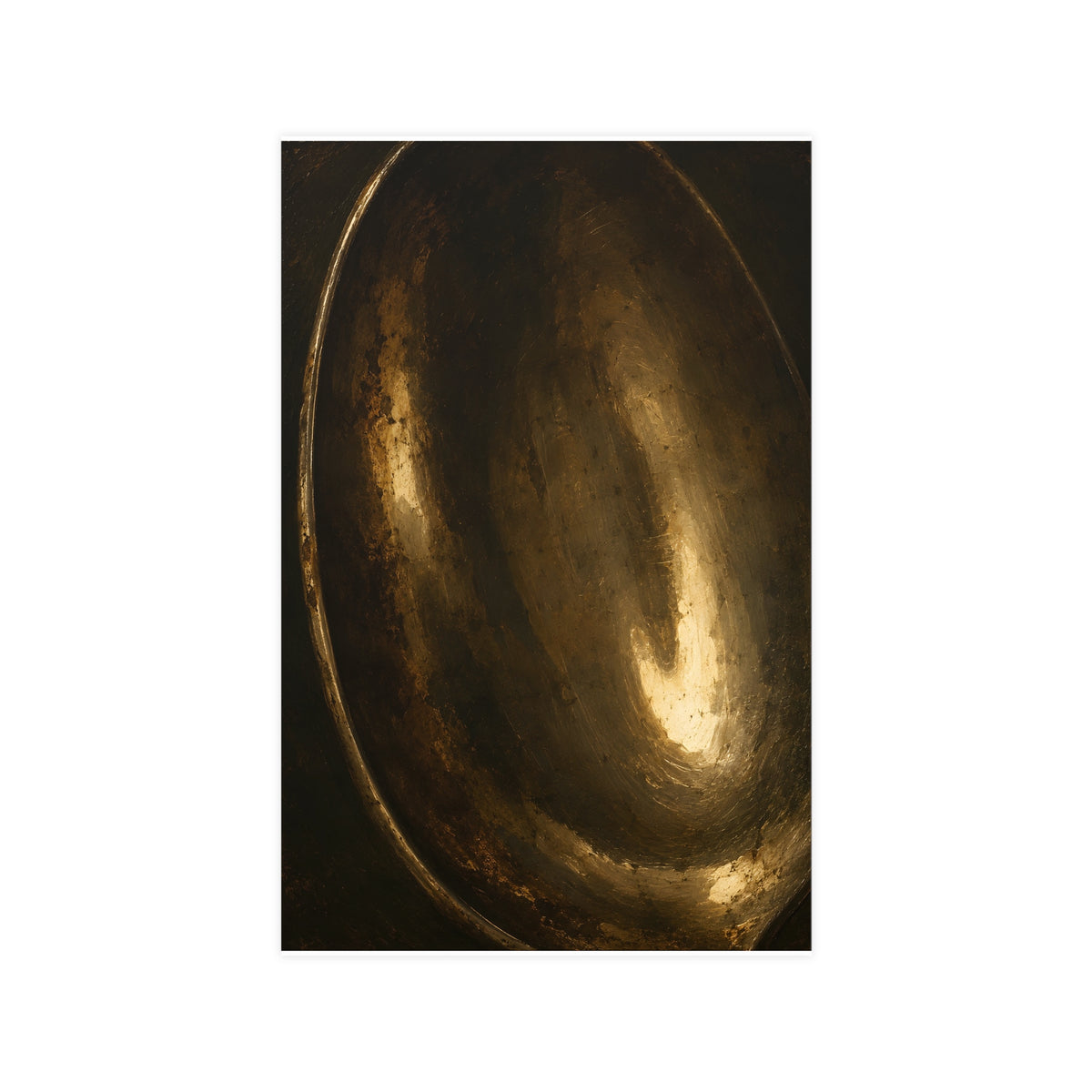 Tarnished Silver — tarnished silver, 11x17 in print