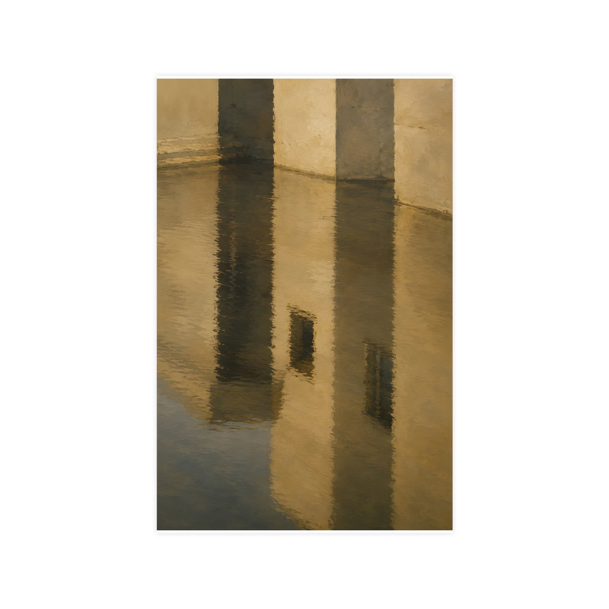 Facade, Reflected — facade, reflected, 11x17 in print