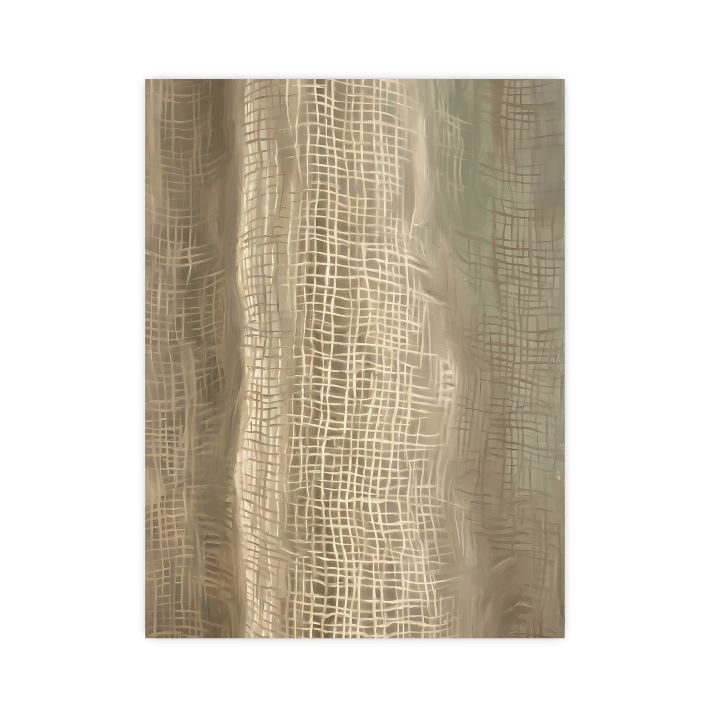 Gauze, Backlit | Textile Study Print | Wall Art