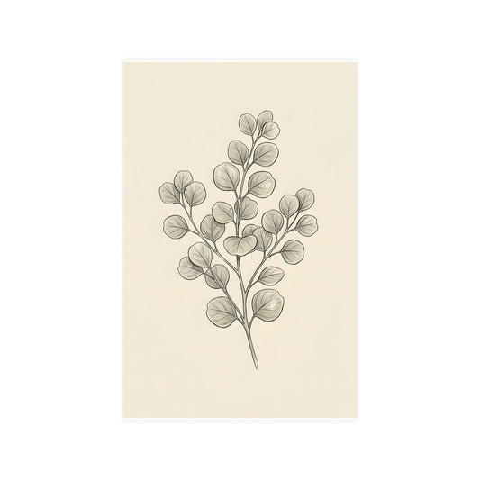 Eucalyptus — eucalyptus, 11x17 in print