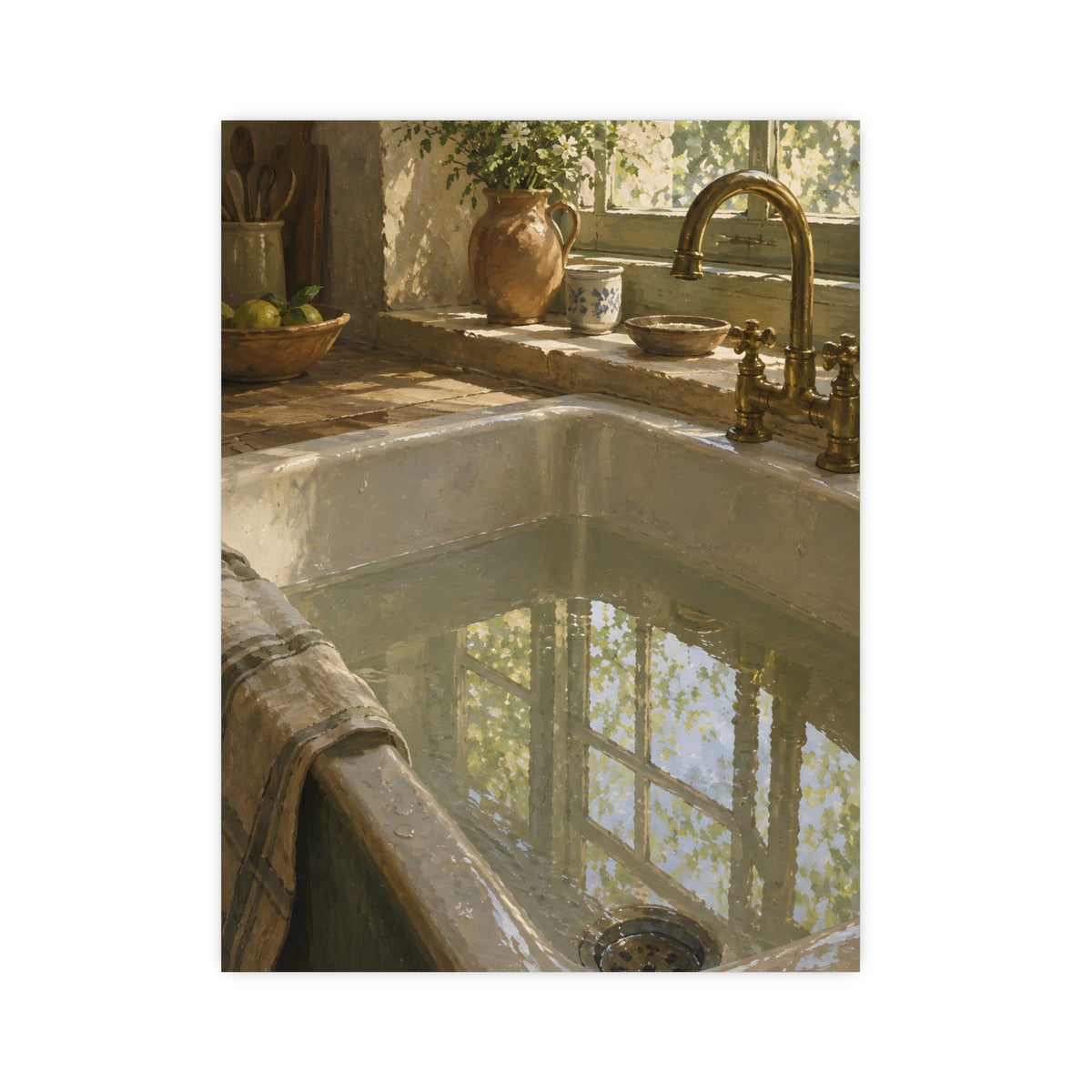 The Window in the Water — the window in the water, 12x16 in print
