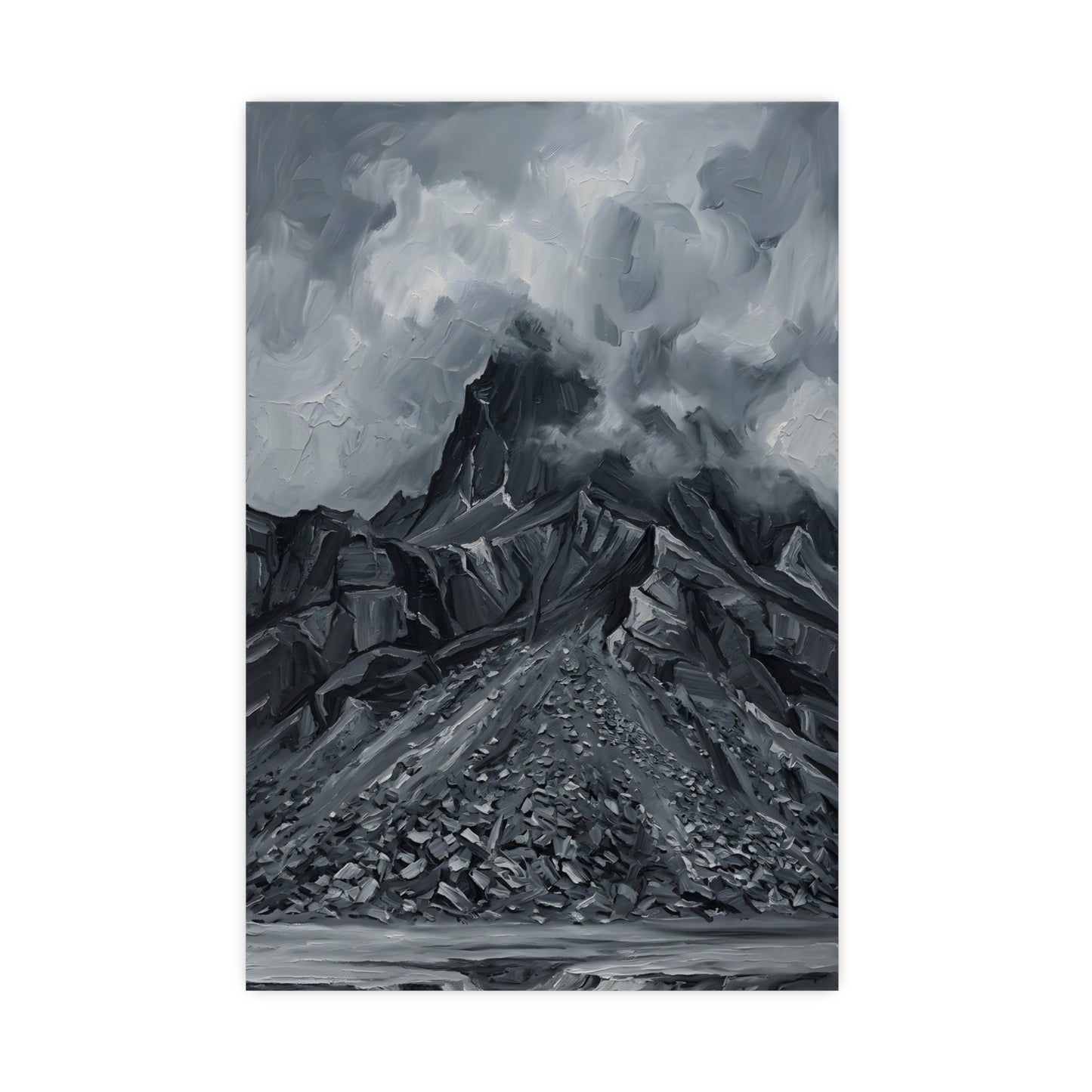 Scree Slope | Landscape Print | Mountain Wall Art