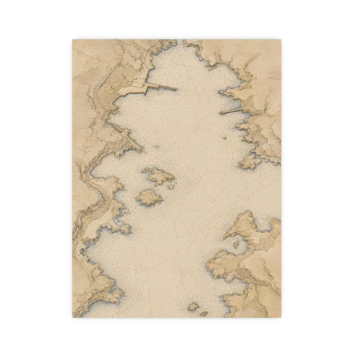 Harbour Soundings — harbour soundings, 12x16 in print