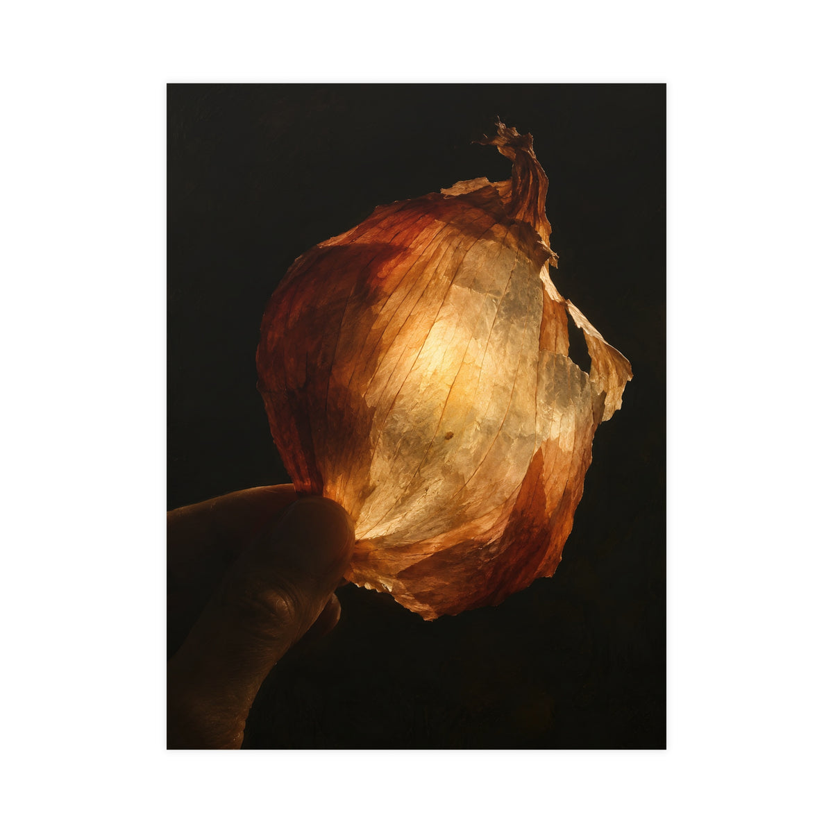 Through the Onion Skin — through the onion skin, 18x24 in print