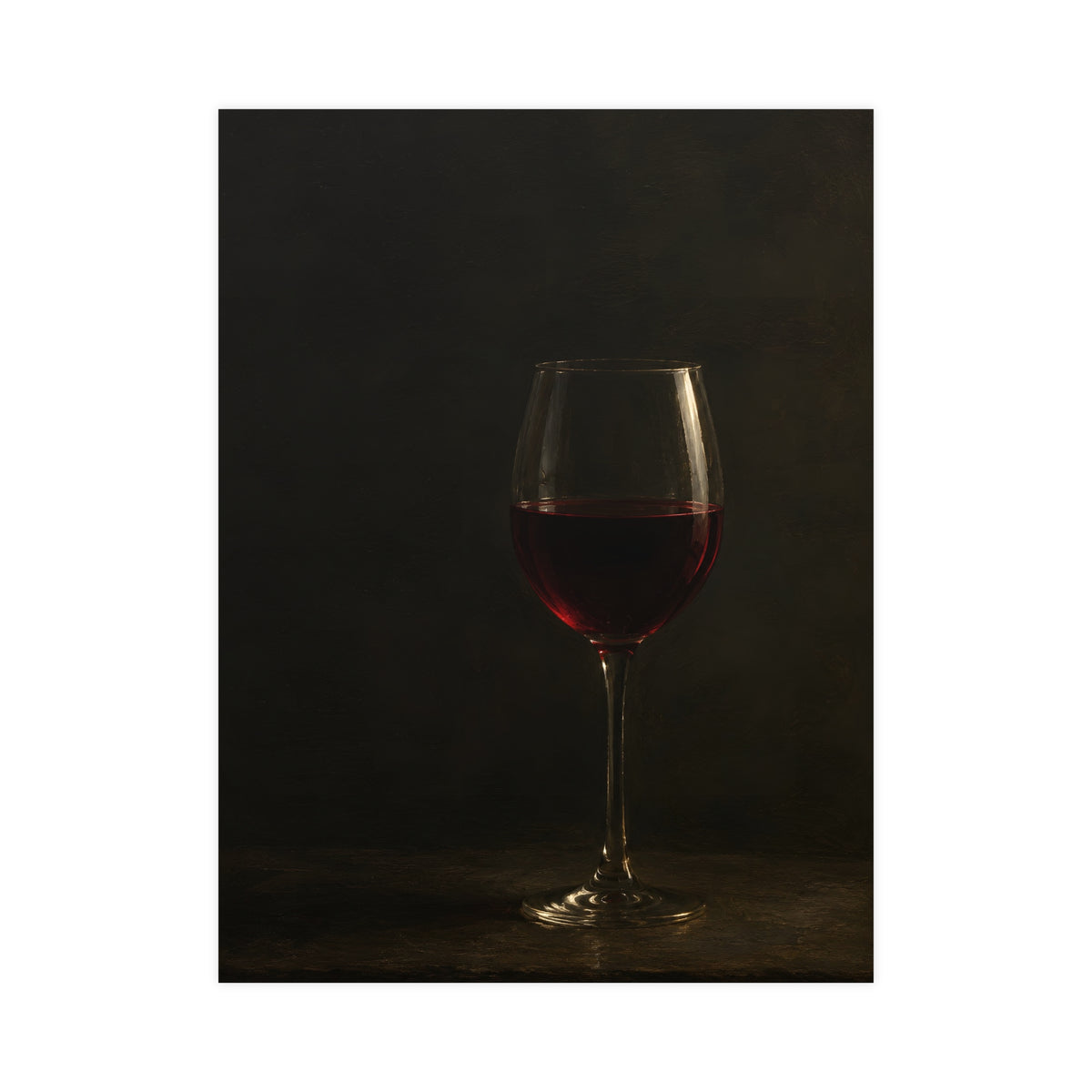 The Colour in the Glass — the colour in the glass, 18x24 in print