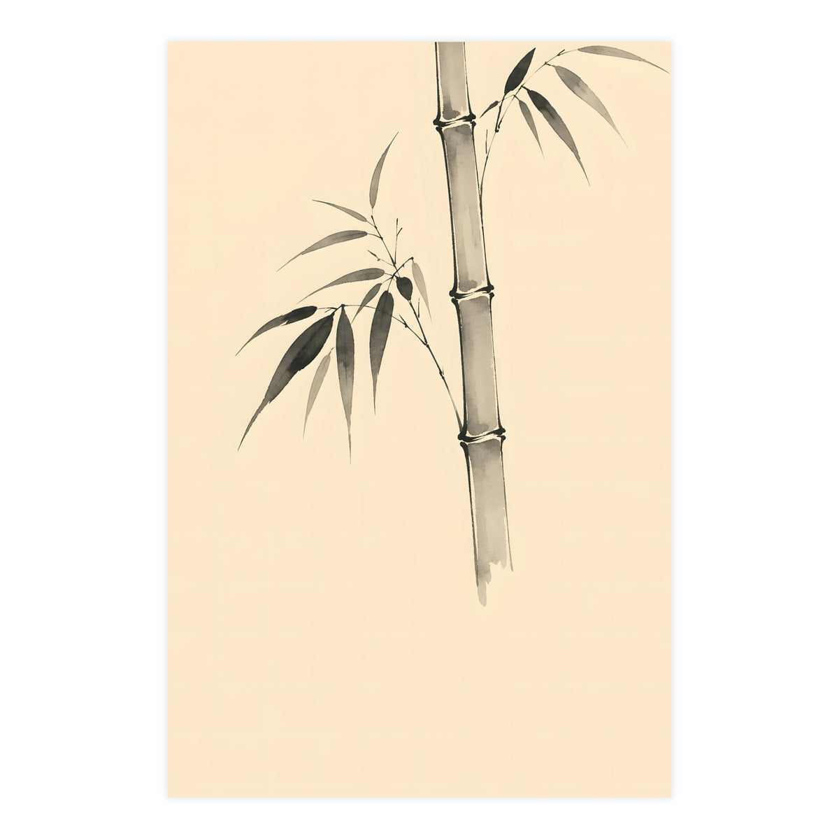 Bamboo — bamboo, 24x36 in print