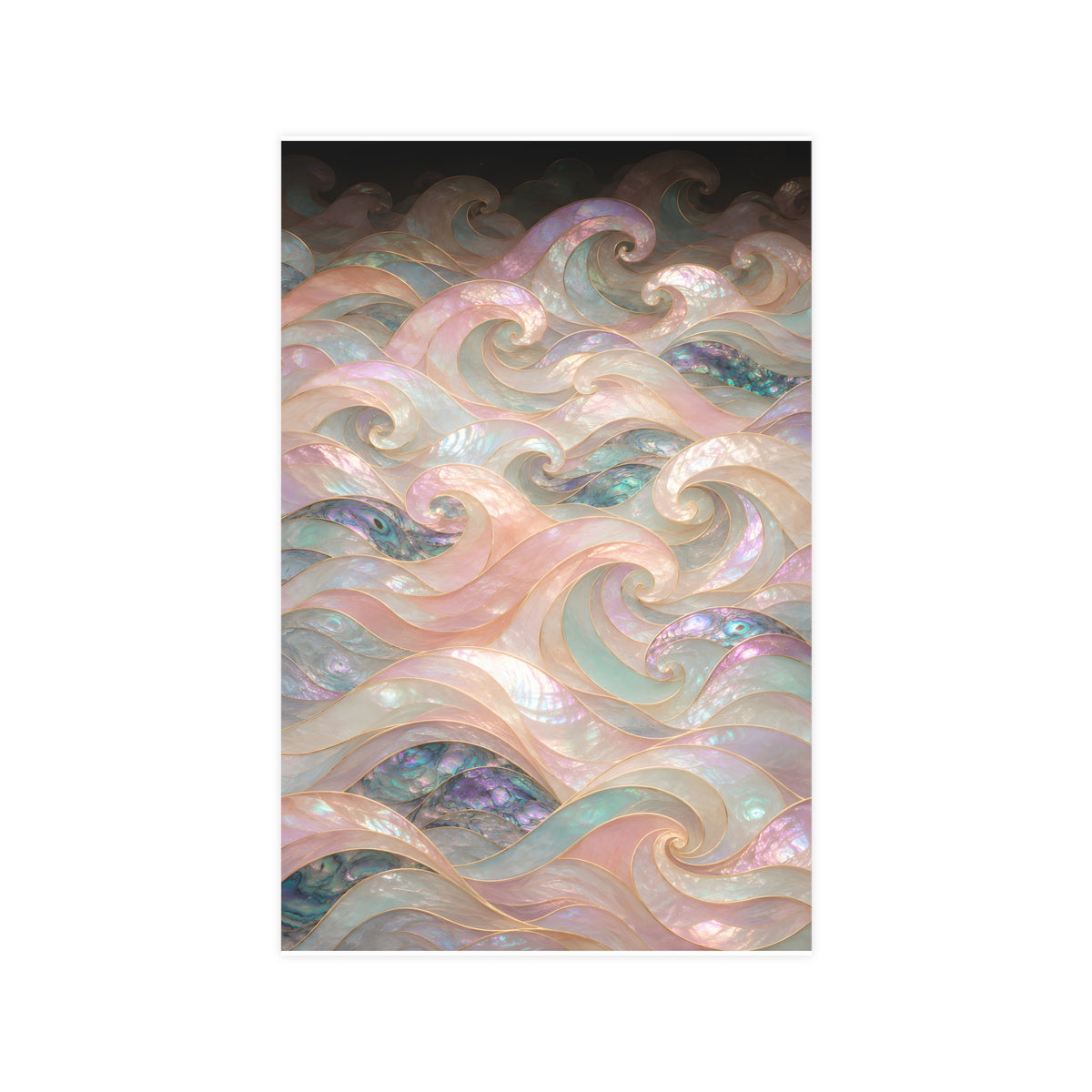 Wave Pattern — wave pattern, 11x17 in print
