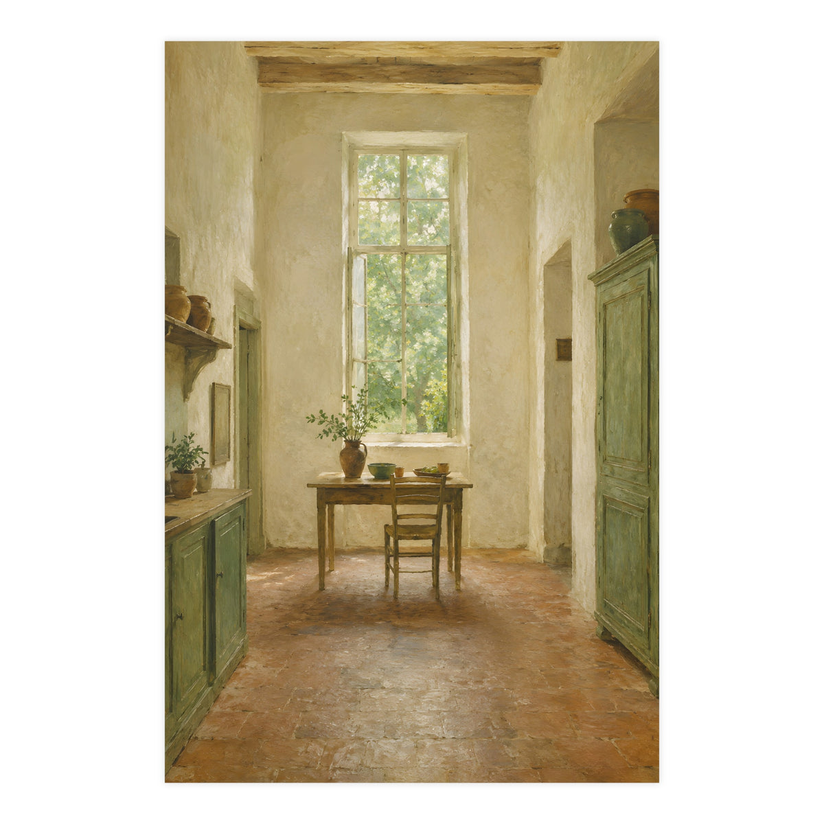 The Table from Across — the table from across, 24x36 in print