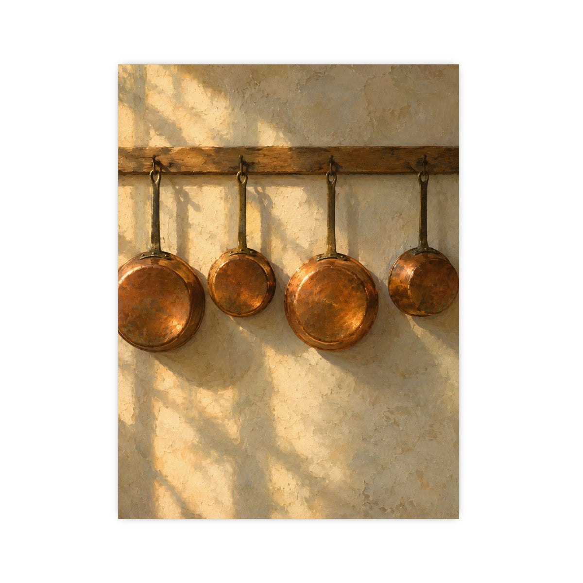 Copper on the Wall — copper on the wall, 12x16 in print