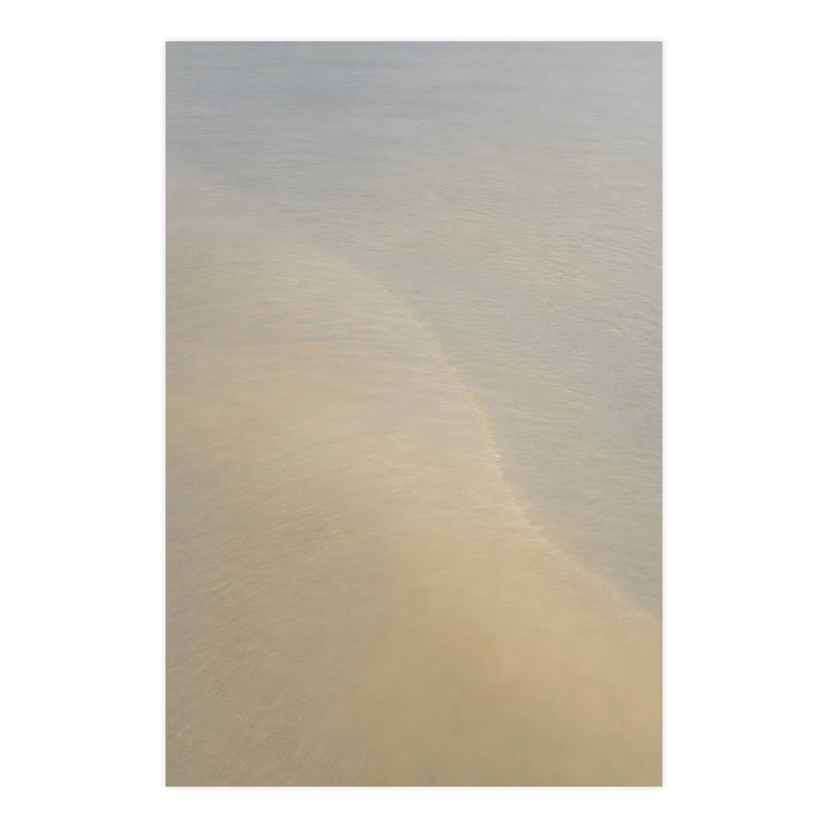 Shallows from Above — shallows from above, 24x36 in print