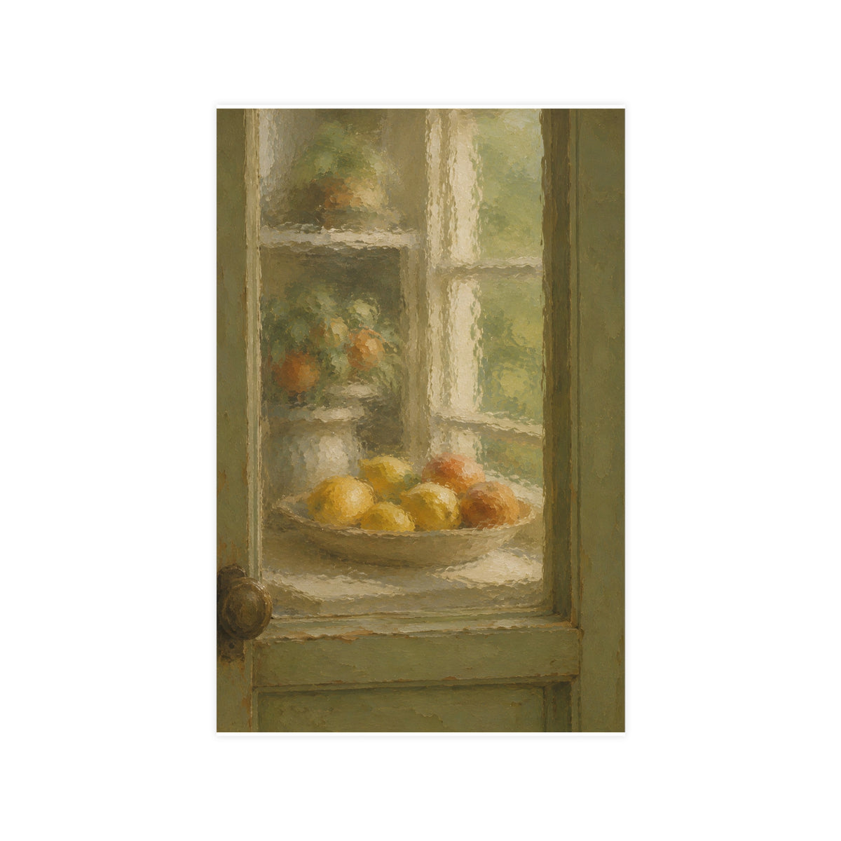 Through the Wavy Glass — through the wavy glass, 11x17 in print