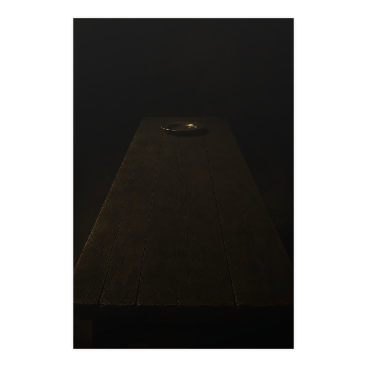 The Far End of the Table — the far end of the table, 24x36 in print