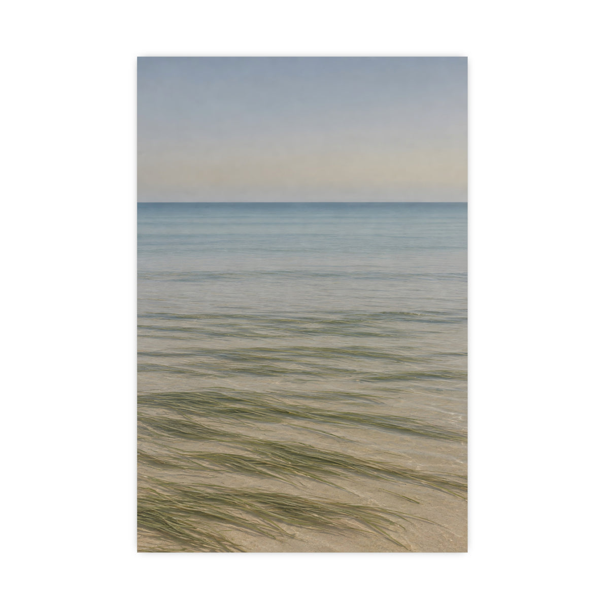 Combed by the Tide — combed by the tide, 16x24 in print