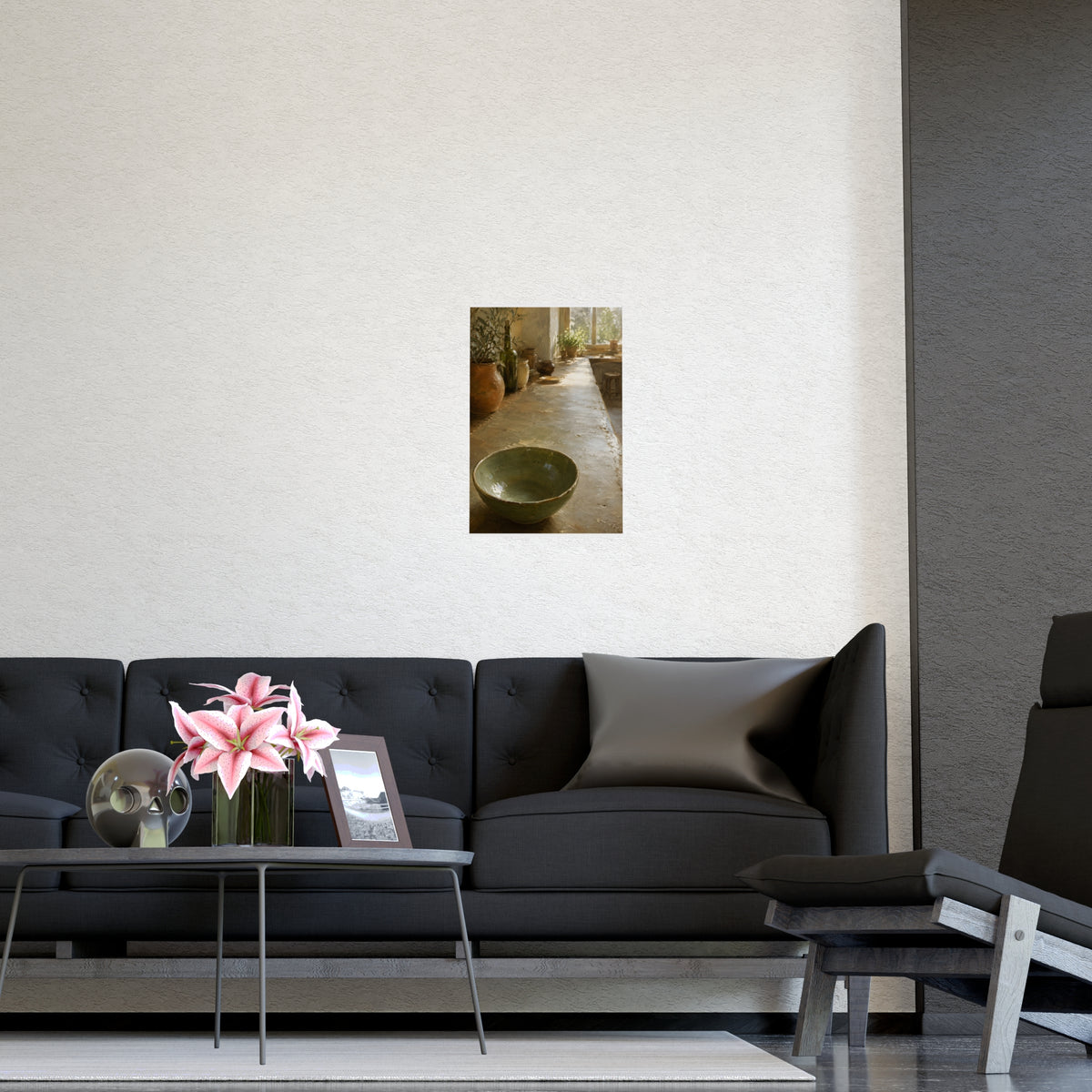 The Long Counter — the long counter, shown framed on a wall