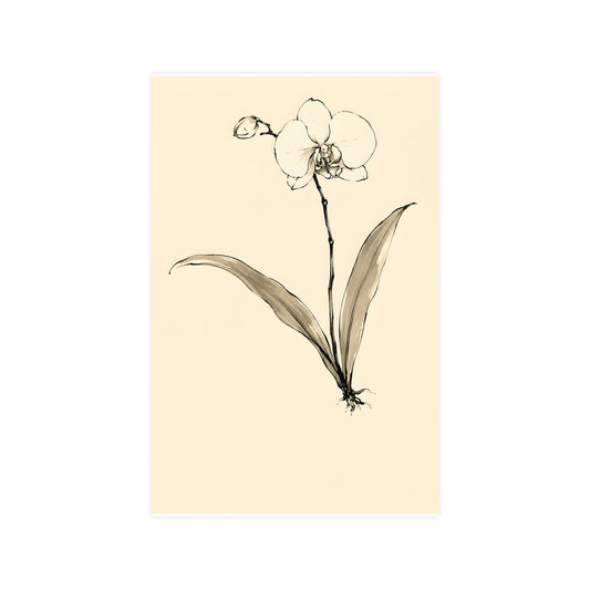Orchid — orchid, 11x17 in print