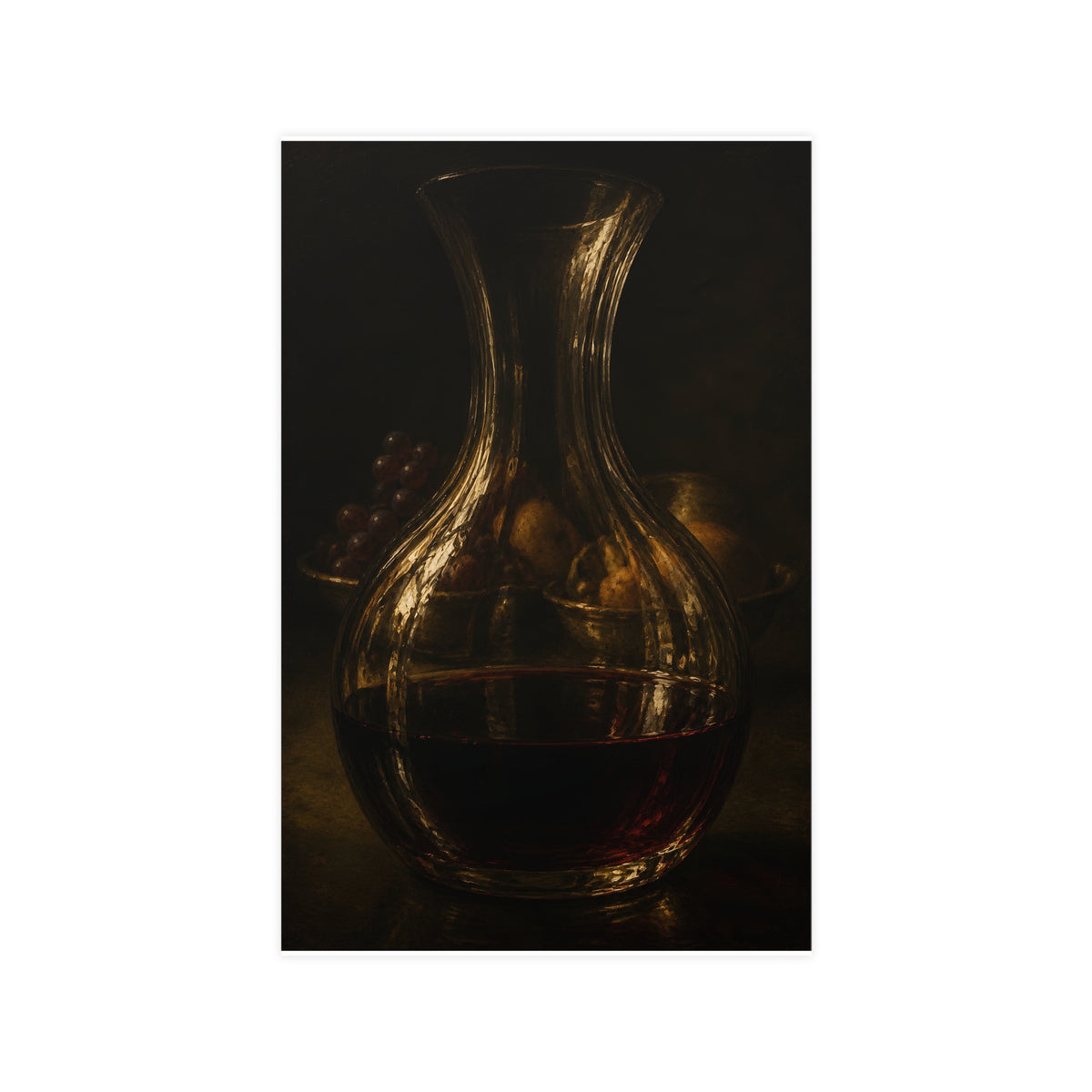 Through the Decanter — through the decanter, 11x17 in print