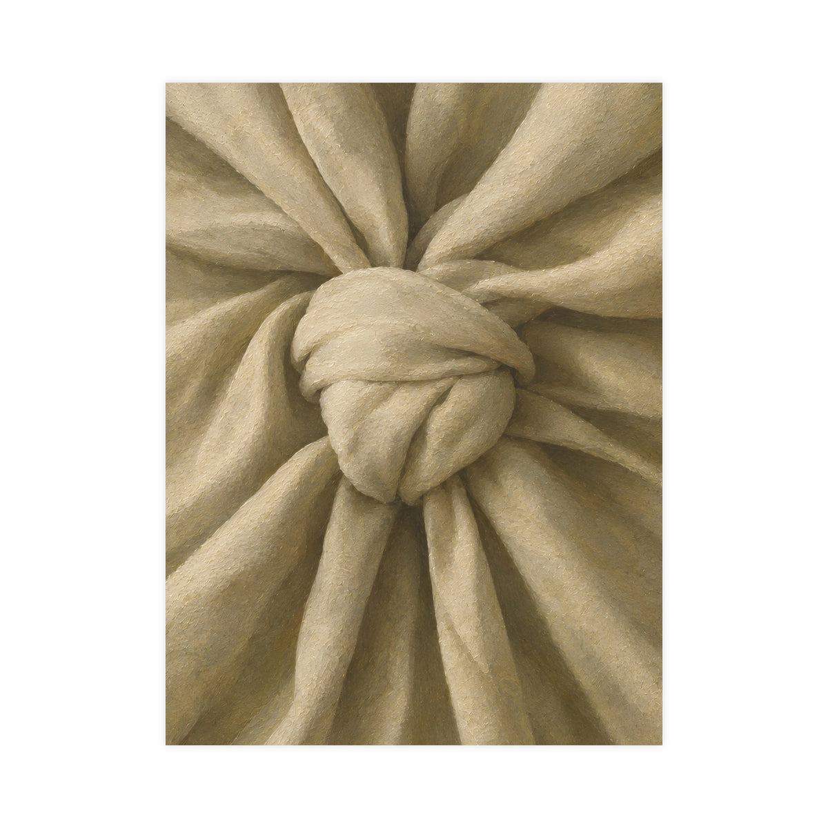 One Knot | Textile Study Print | Wall Art