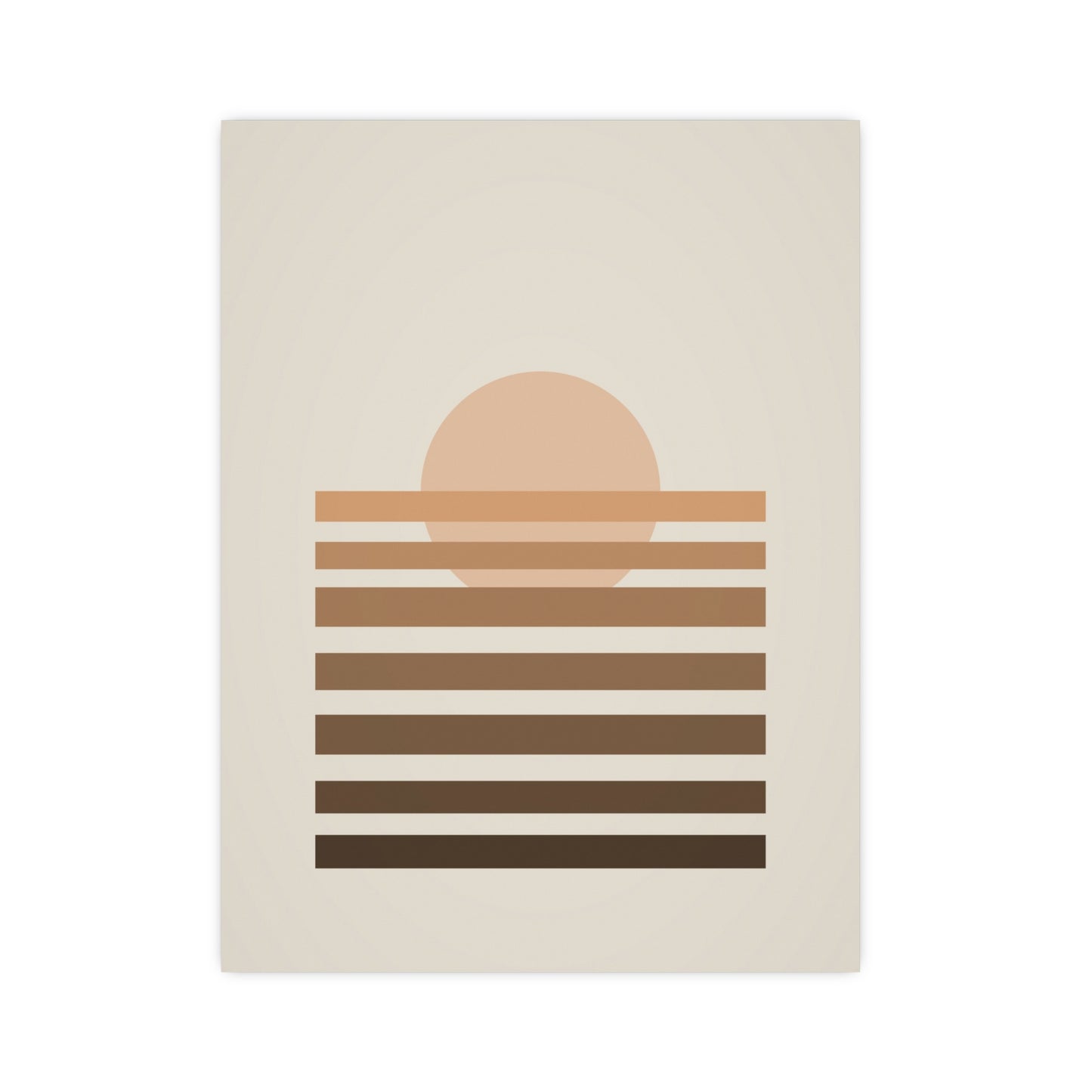 Warm Earth Sunset Boho Wall Art | Living Room Print