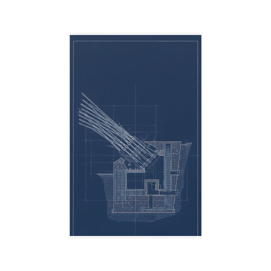 Cable Anchorage — cable anchorage, 11x17 in print
